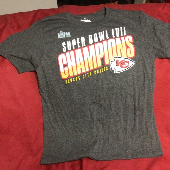 NFL KANSAS CITY CHIEFS championship tshirt - Picture 1 of 1